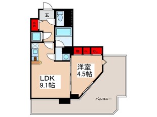 コンフォリア南砂町の物件間取画像